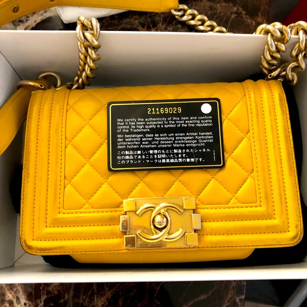 Chanel Small Boy Limited Edition Color